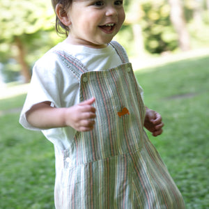 Baby Boy Jumper - Mint Green Stripe