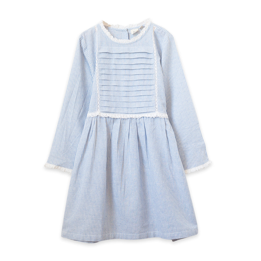 Lulu Dress - Blue Stripe