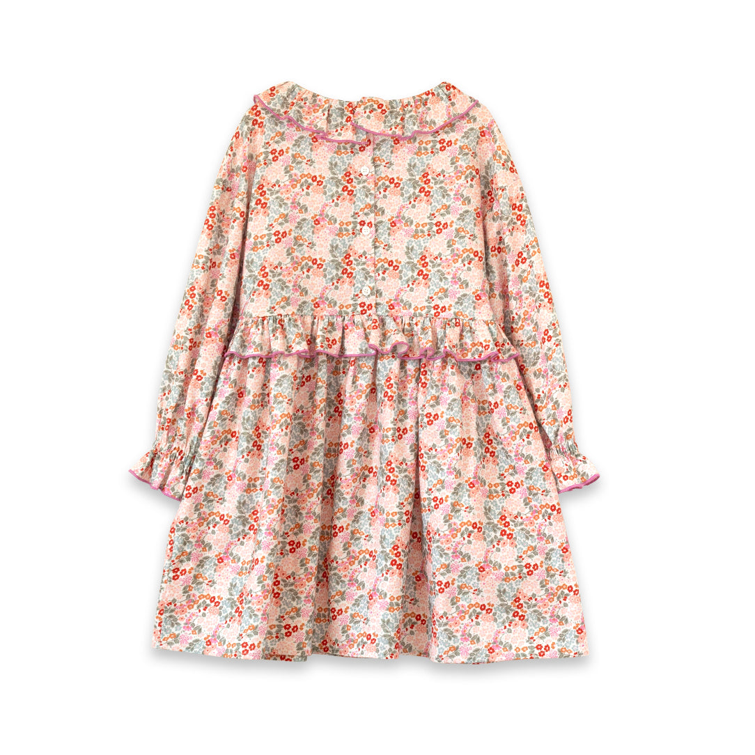 Chloe Ruffle Collar Dress | Pixie Blooms