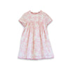 Girls Amy dress with Lace trim | Sunwashed Pink