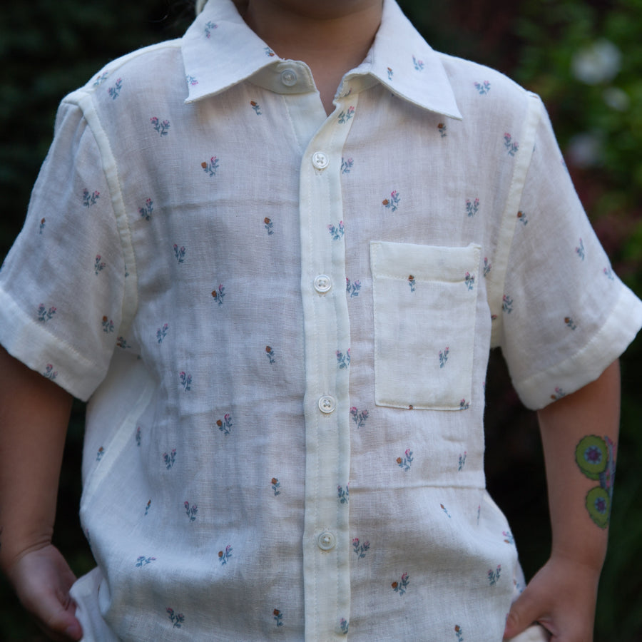 Boys Collar Shirt | Petit Floret
