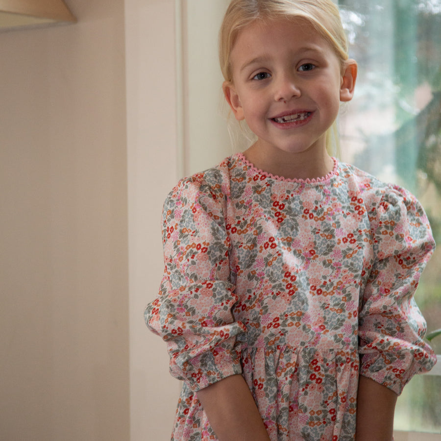 Phoebe Long Sleeves Dress | Pixie Blooms