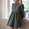 Phoebe Long Sleeves Dress | Green Motif