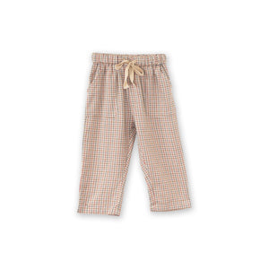 Baby Pants | Beige Country Check