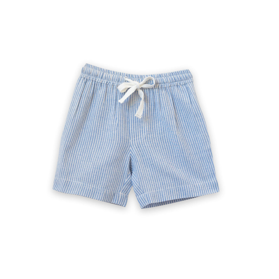 Everyday shorts - Blue Stripe