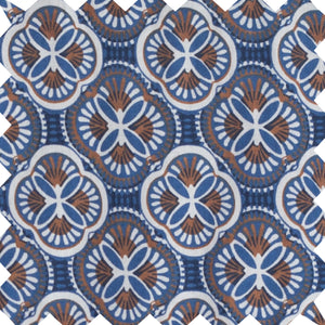 Phoebe Dress | Blue Mosaic